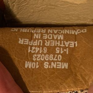 Sorry Shoes Original leather Boat shoes